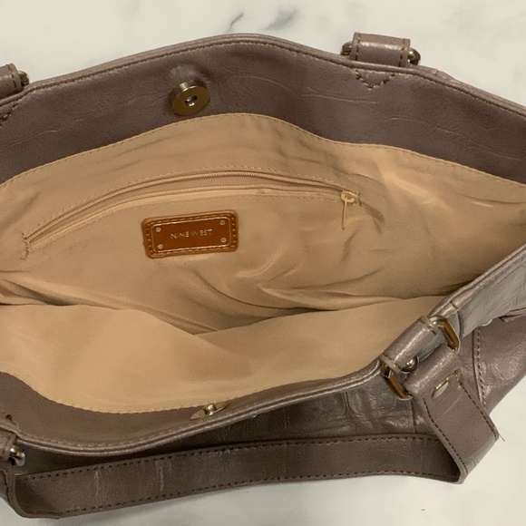 Nine West Mauve Tote Bag - Picture 8 of 8